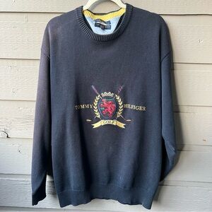 Rare Tommy Hilfiger Golf Sweater Sz L mens